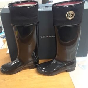 Tommy Hilfiger rain boots. Never been worn. $75